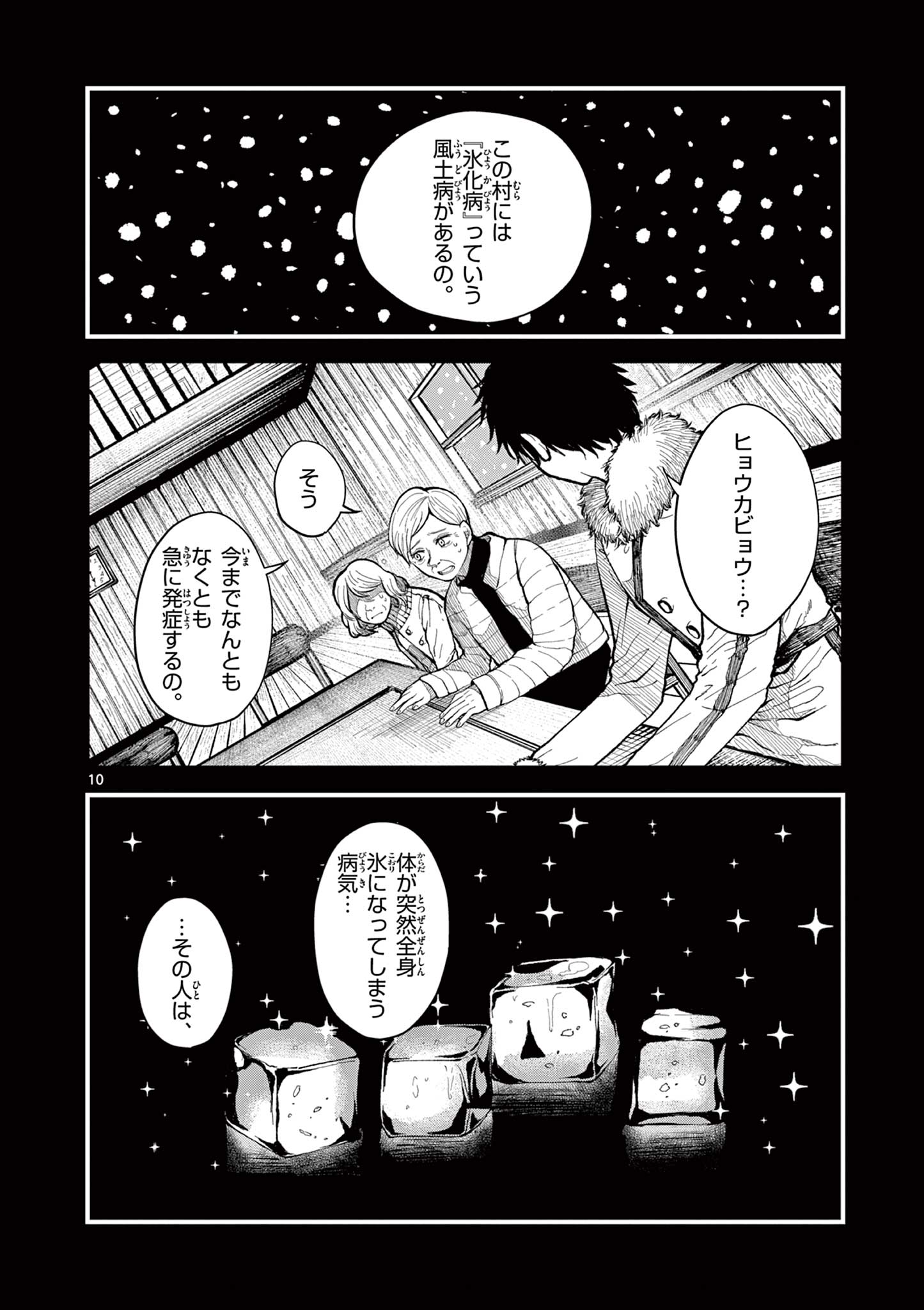 【漫画】冬が長い村に住む兄妹の話の画像