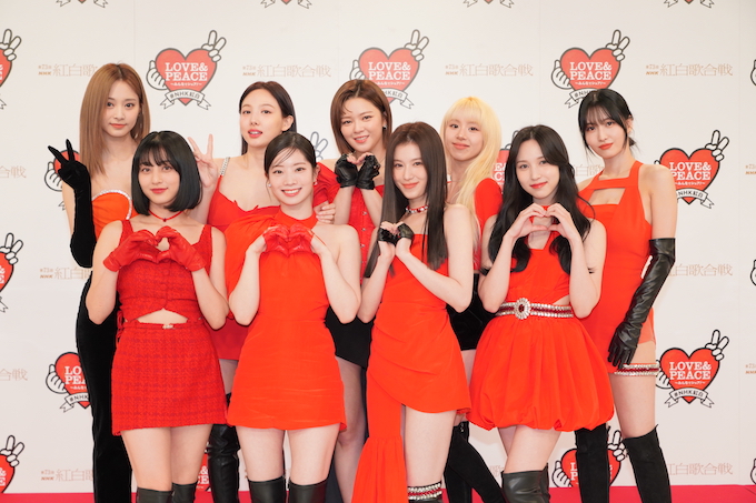 TWICE『紅白』出場に「光栄です」の画像