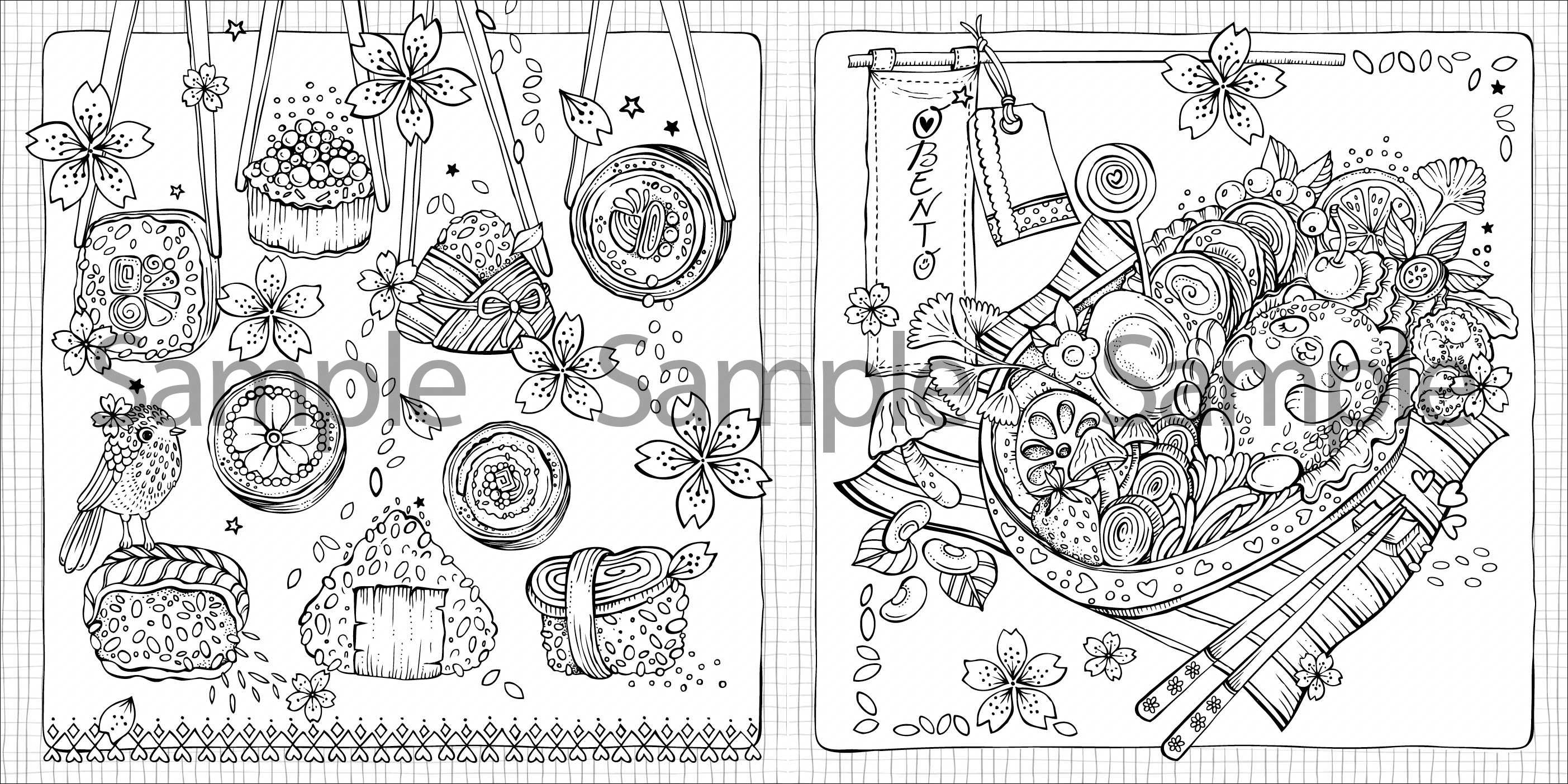 ドイツで人気の塗り絵作家の本の画像