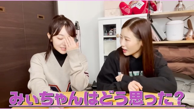 西野未姫と峯岸みなみが結婚について語るの画像
