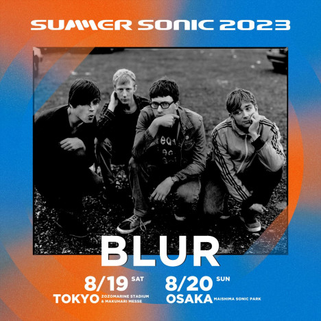 Blur、『SUMMER SONIC 2023』1組目のヘッドライナーに決定