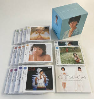 『堀ちえみ 40周年アニバーサリー CD/DVD-BOX』商品イメージの画像