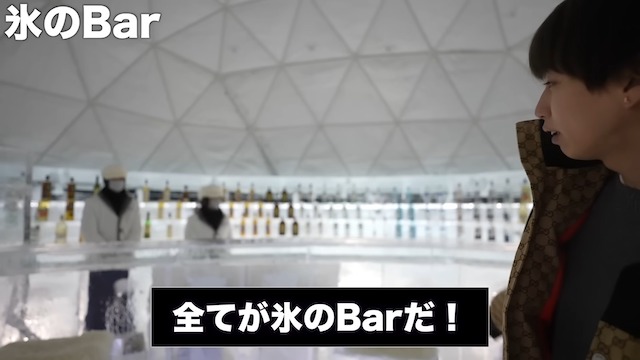 はじめしゃちょー、氷で作られたホテルに訪問の画像