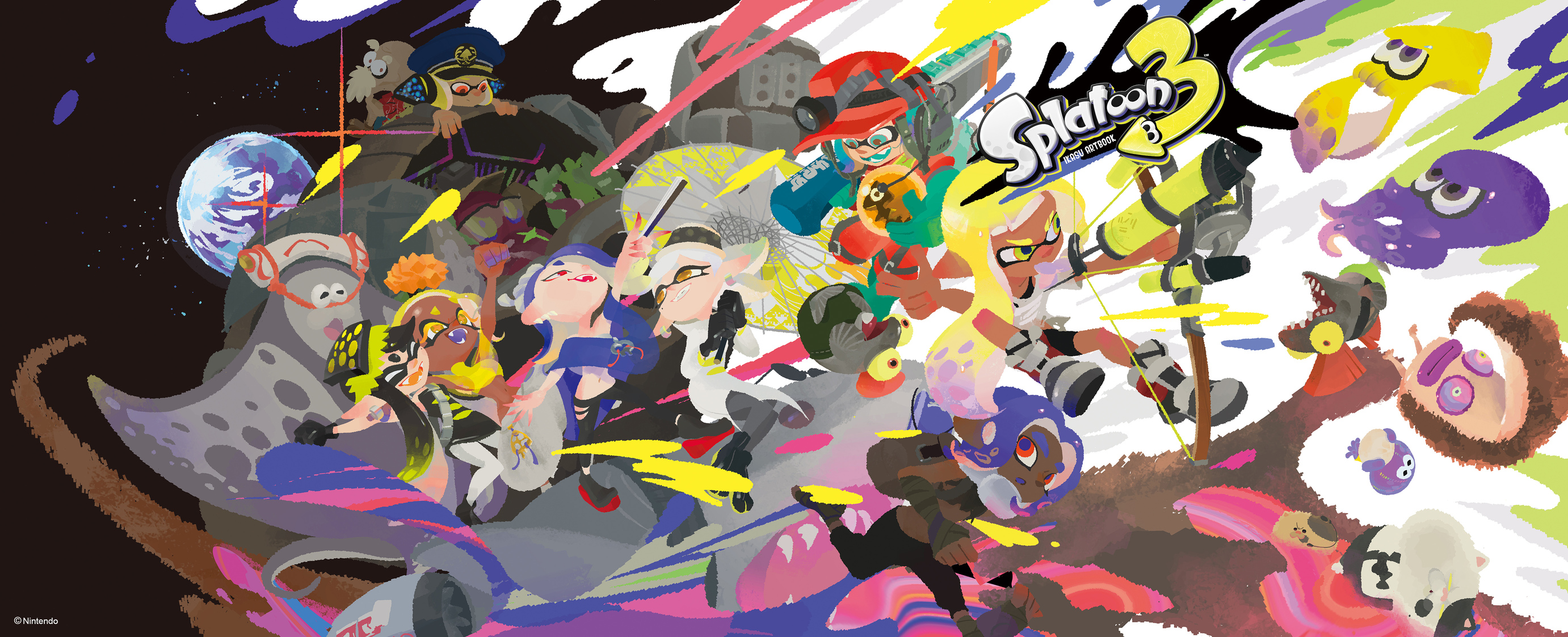 『スプラトゥーン3』アートブックとサントラ発売の画像