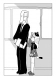 【漫画】猫の女の子たちが通う学校のお話の画像
