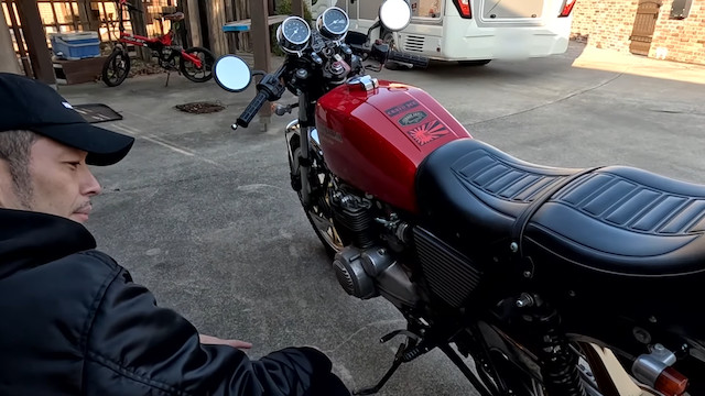 清木場俊介、ヨンフォアをカスタムの画像