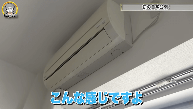 ラファエル、住まいをダウングレードの画像