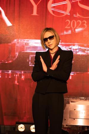 YOSHIKI、ワインブランド新作発表会に登場の画像