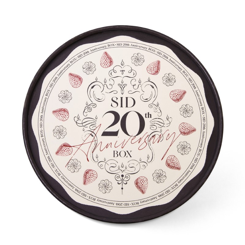 シド、『SID 20th Anniversary BOX』詳細発表 ケーキ型ボックスに全15 