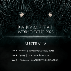 『BABYMETAL WORLD TOUR 2023 AUSTRALIA』