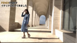 川口春奈、「FENDI」本社での撮影を公開の画像