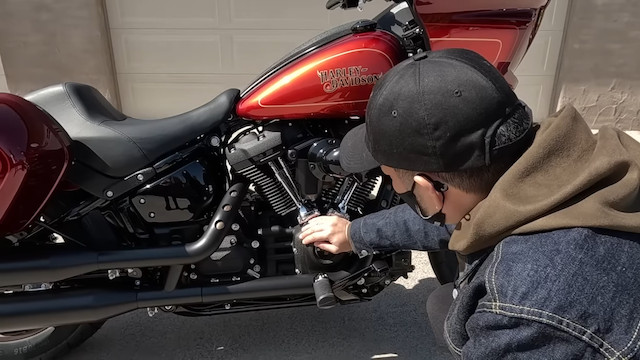 清木場、1500台限定生産のハーレーを購入の画像