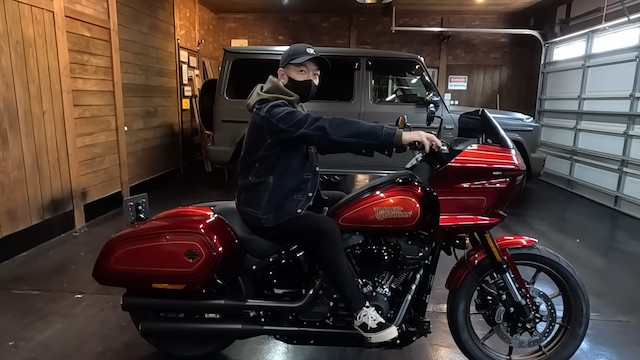 清木場、1500台限定生産のハーレーを購入の画像