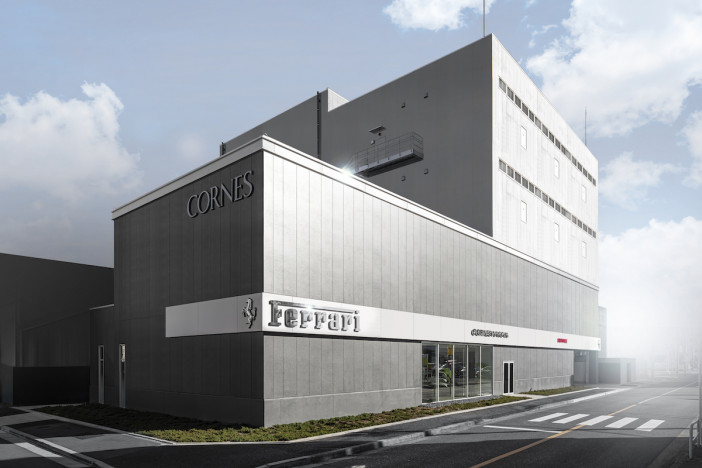 撮影スペースも備える、フェラーリの最新サービスセンターがオープン