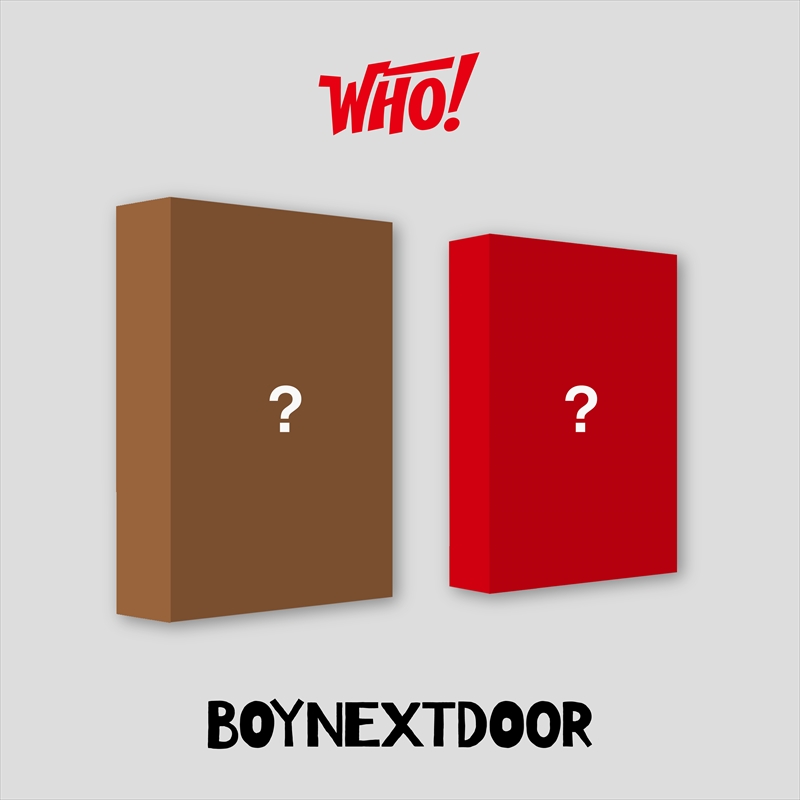 BOYNEXTDOOR　1st Single『WHO!』