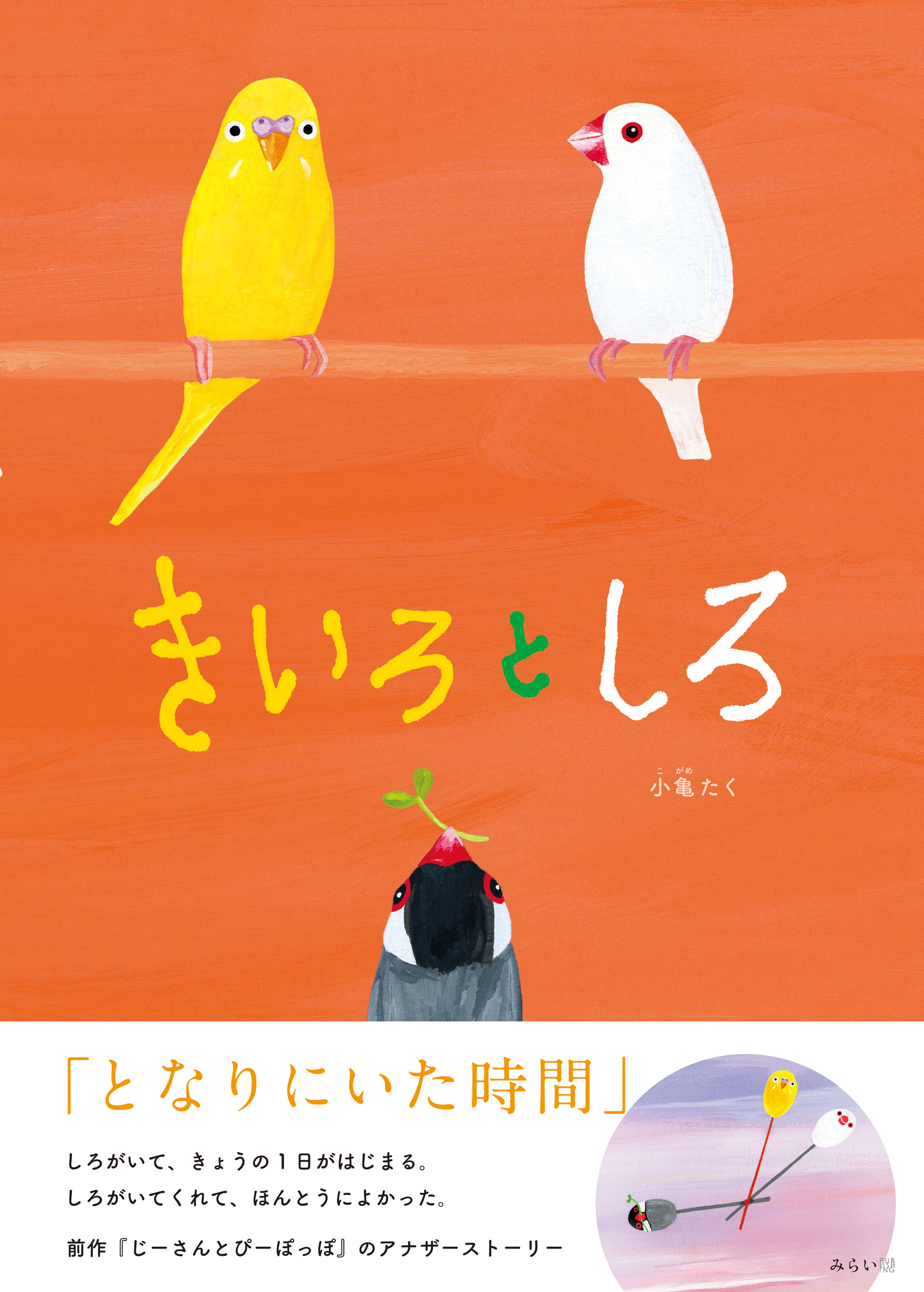 注目作家・小亀たくによる新作『きいろとしろ』