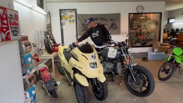 ユージ、「所ジョージのバイク」を試乗の画像