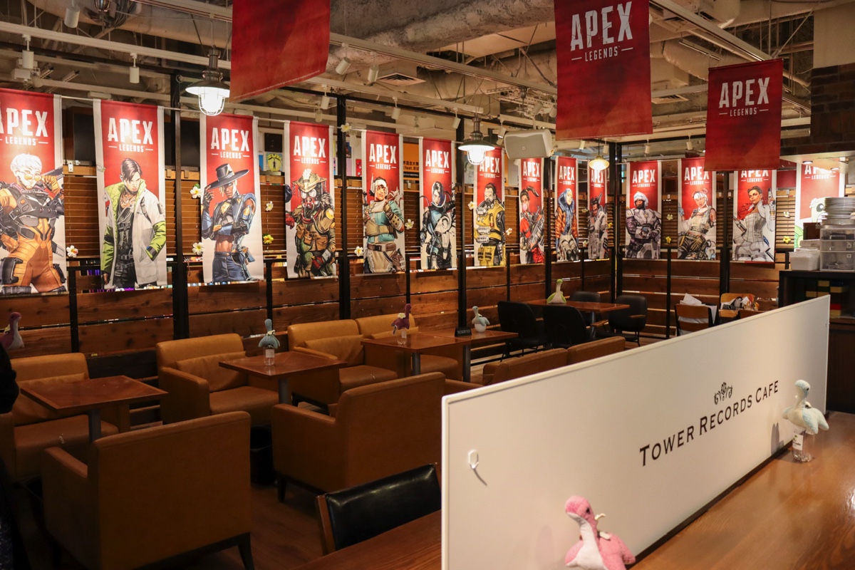 『Apex』コラボカフェ内覧会レポートの画像