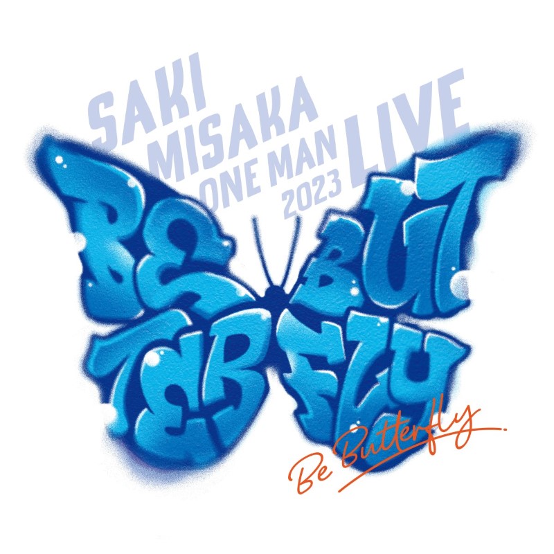 『Saki Misaka One-Man Live 2023 ”Be Butterfly”』ロゴ
