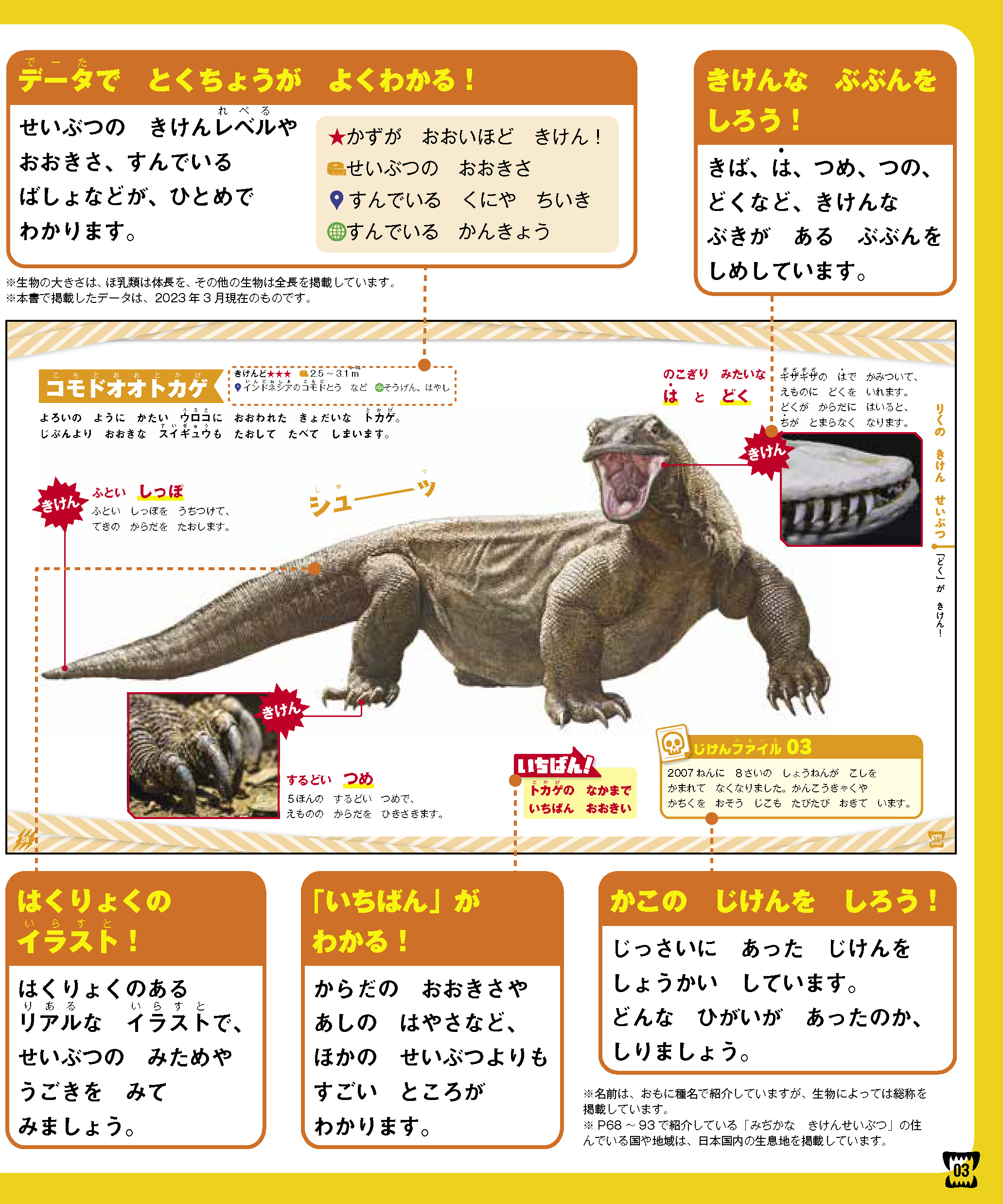 “危険生物”120種以上を紹介した図鑑が登場の画像