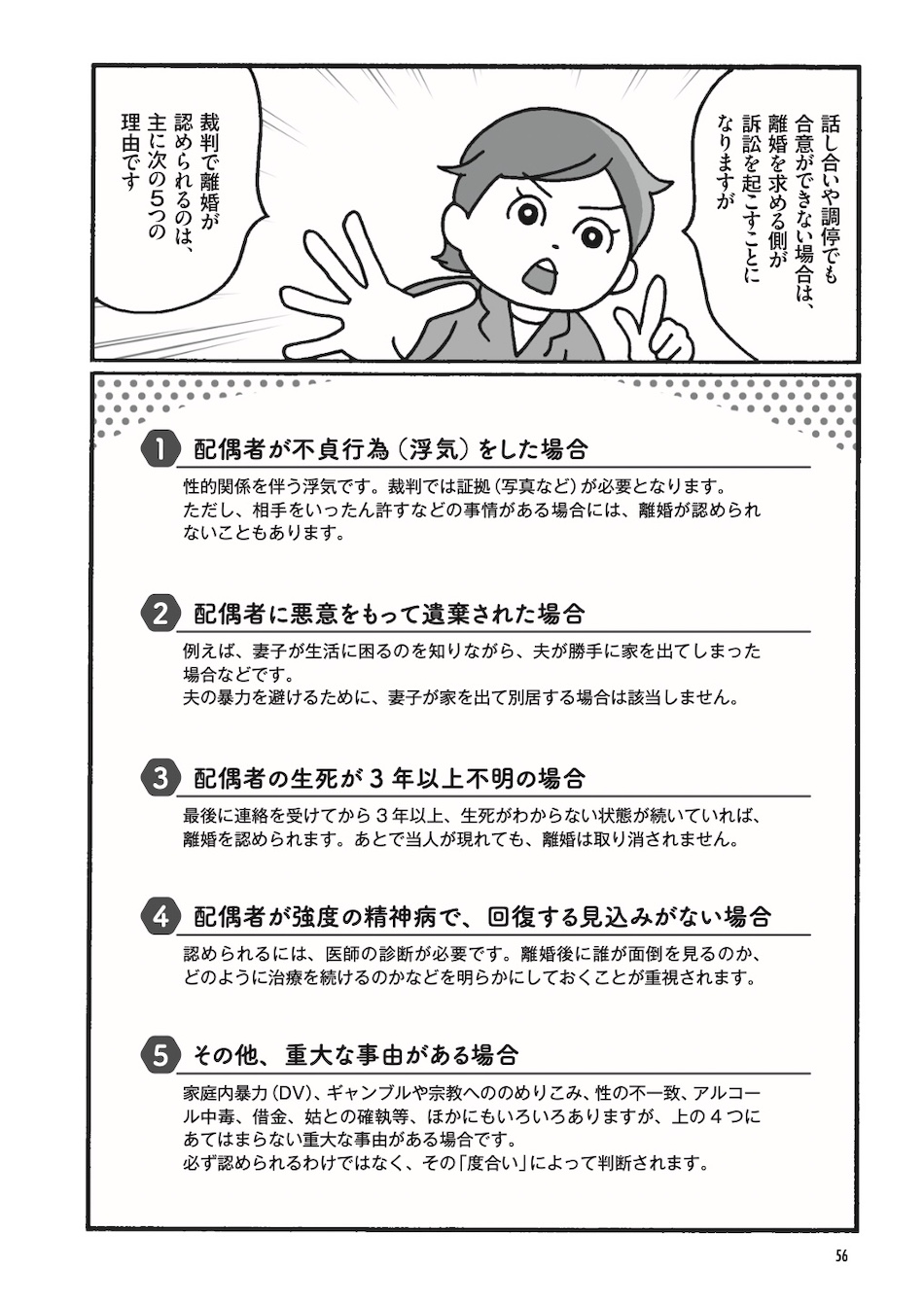 【漫画】子連れ離婚を考えたときに読む本の画像