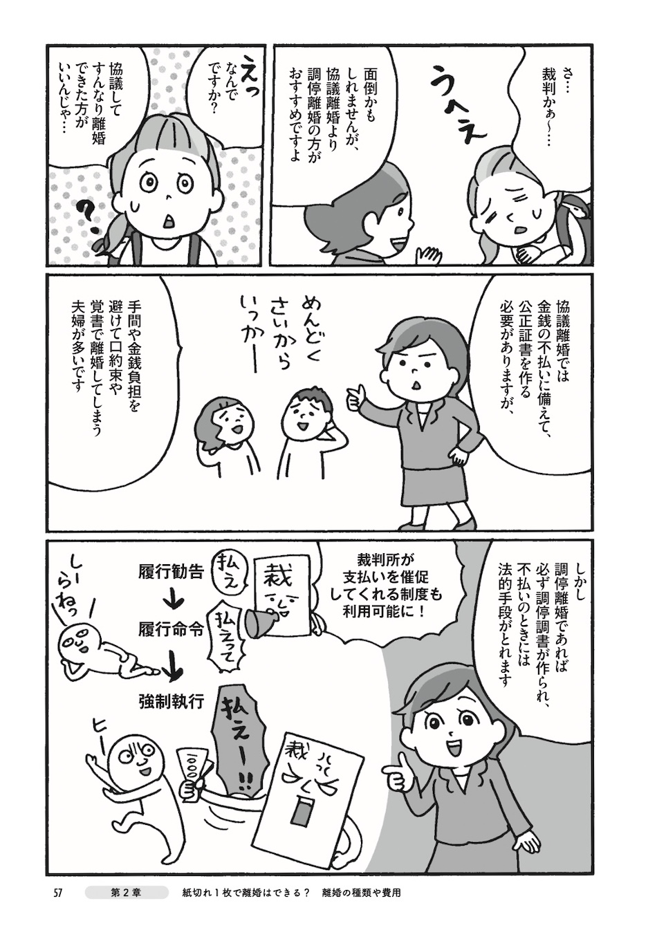 【漫画】子連れ離婚を考えたときに読む本の画像