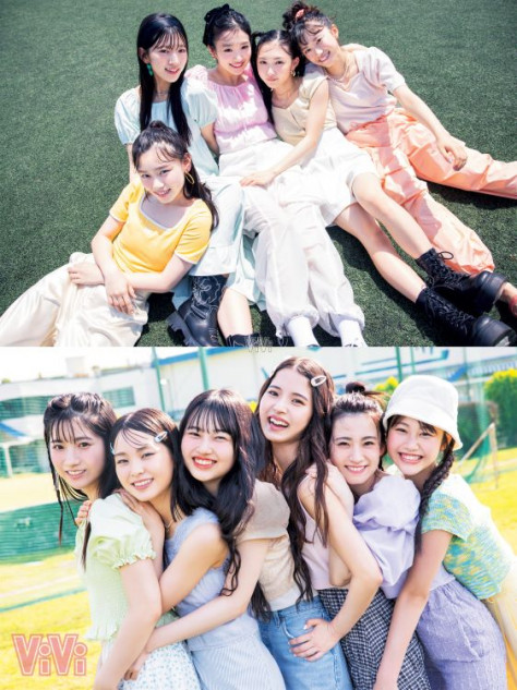 櫻坂46三期生が全員揃って『ViVi8月号』に登場 仲良しすぎの