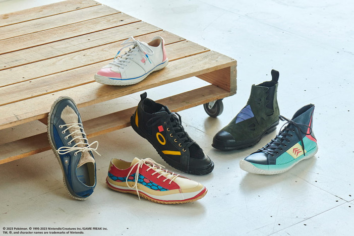 『ポケモン』×国産靴メーカーがコラボ　ブラッキーやバンギラスら6種のデザインスニーカーで足の先までポケモンマスターに！