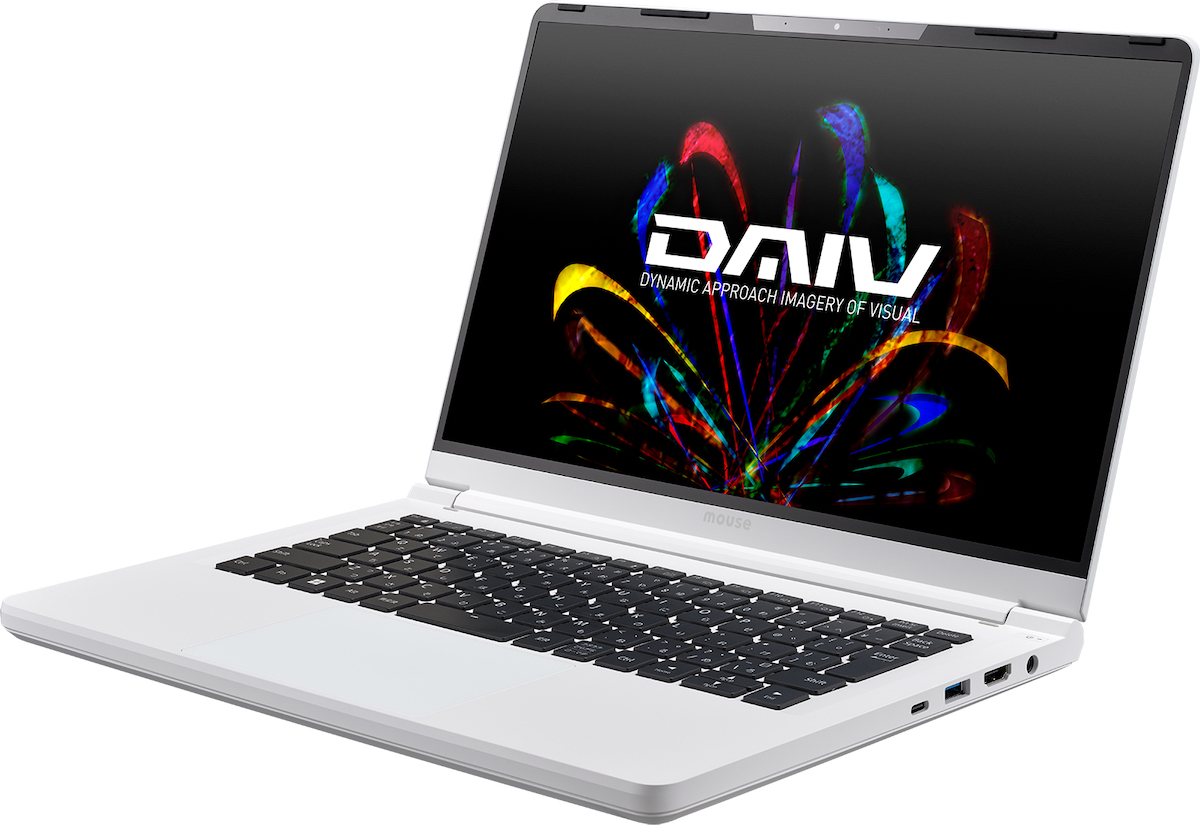 「DAIV」ブランド初のホワイトカラーが発売