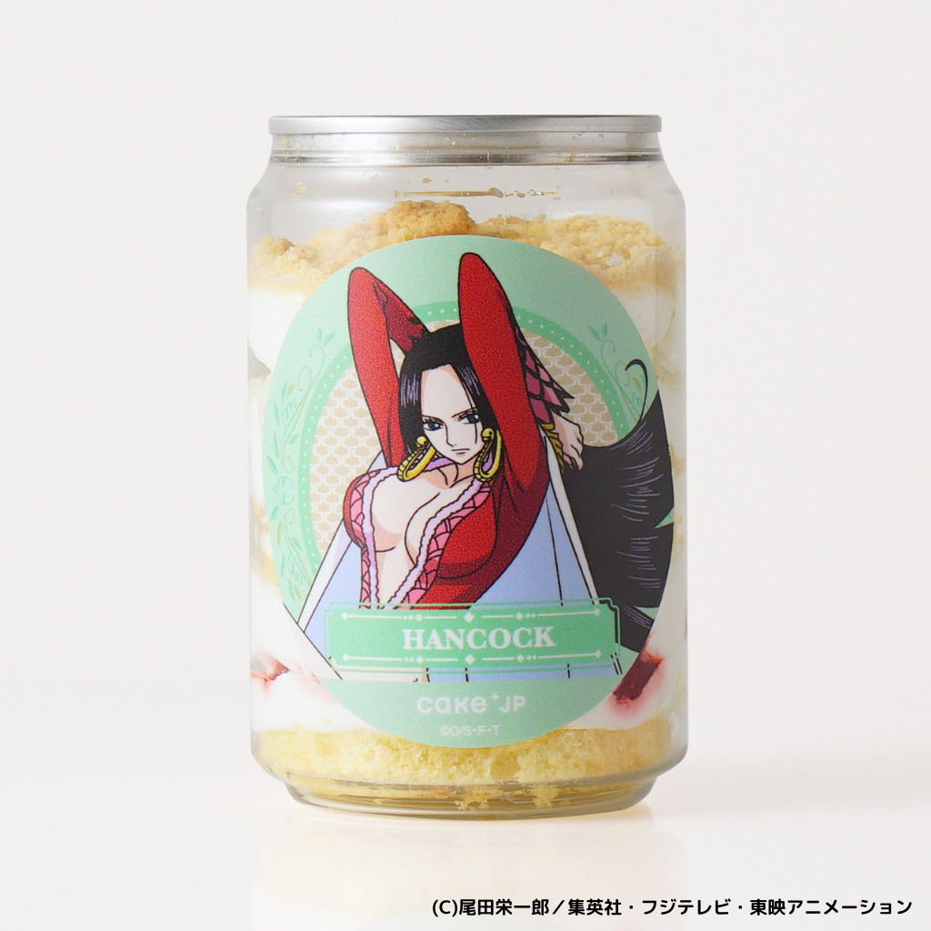 『ONE PIECE』ハンコックデザインのケーキ缶の画像