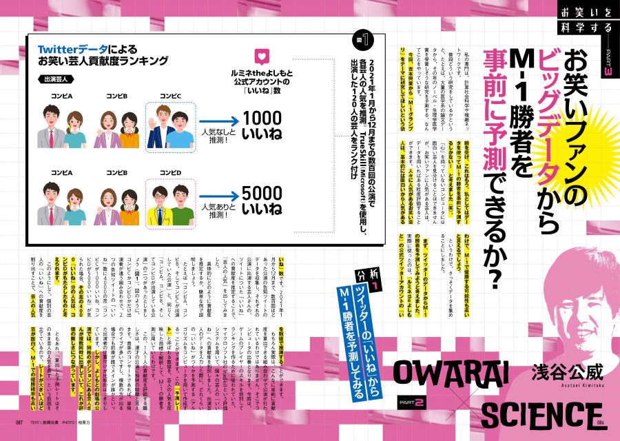 『最強の漫才　東大と吉本が本気で「お笑いの謎」に迫ってみた!!』発売の画像