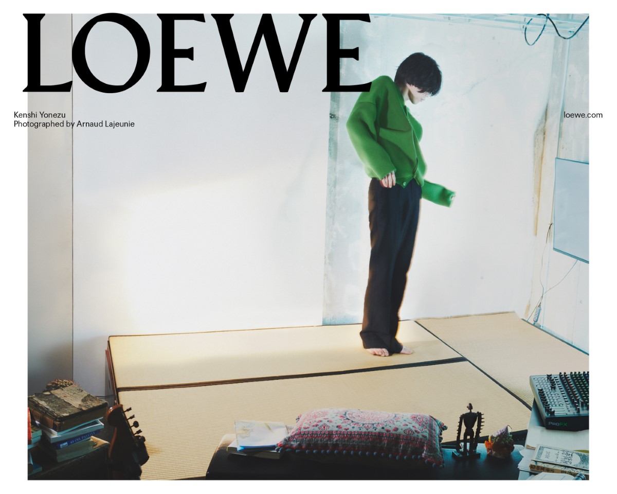 LOEWE FW23メンズコレクションキャンペーン 米津玄師