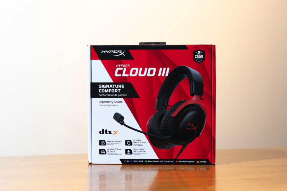 コスパと高級感を両立した 『HyperX Cloud Ⅲ ゲーミングヘッドセット