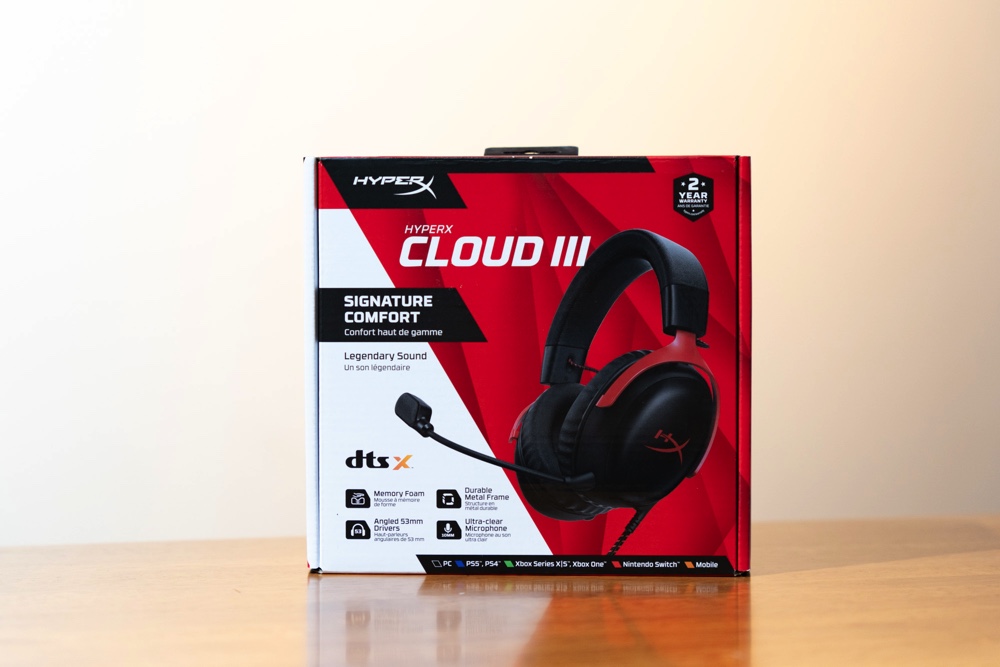 『HyperX Cloud Ⅲ』レビューの画像