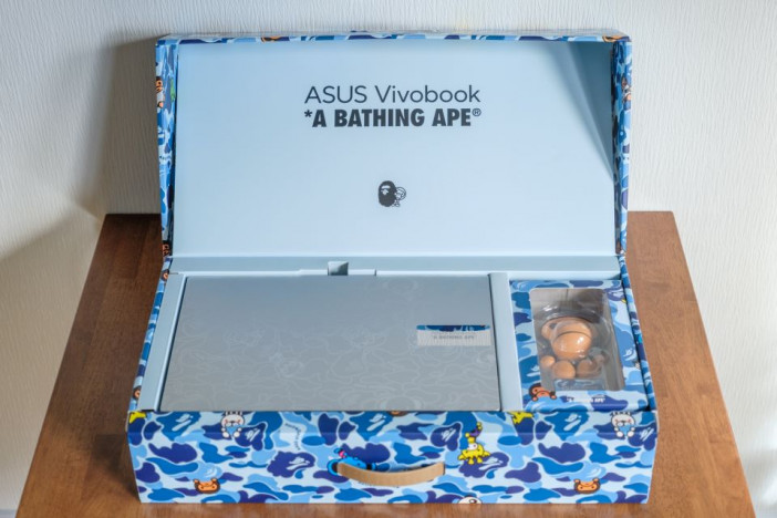 ASUSとA BATHING APE®のコラボPCは“ハイスペックなのにファッショ