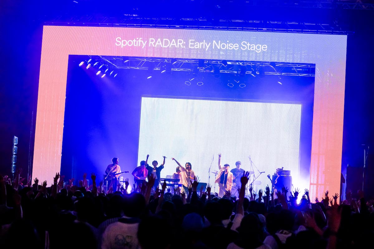 yonawo×鈴木真海子×Skaai『Spotify RADAR: Early Noise Stage』ライブ写真