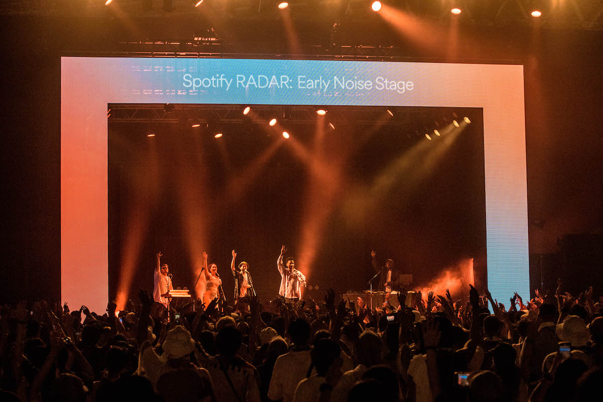 Daichi Yamamoto『Spotify RADAR: Early Noise Stage』ライブ写真