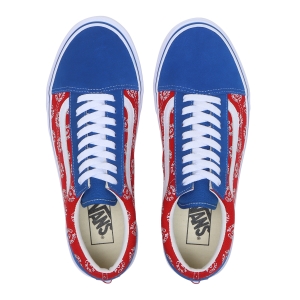 BUMP OF CHICKEN Vans Old Skool Blue/Red | www.causus.be