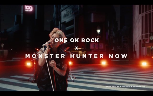 ONE OK ROCK、ゲームアプリ『Monster Hunter Now』とコラボした新曲「Make It Out Alive」MVティザー映像公開