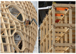 建築家・坂 茂による巨大木造プロジェクトの画像