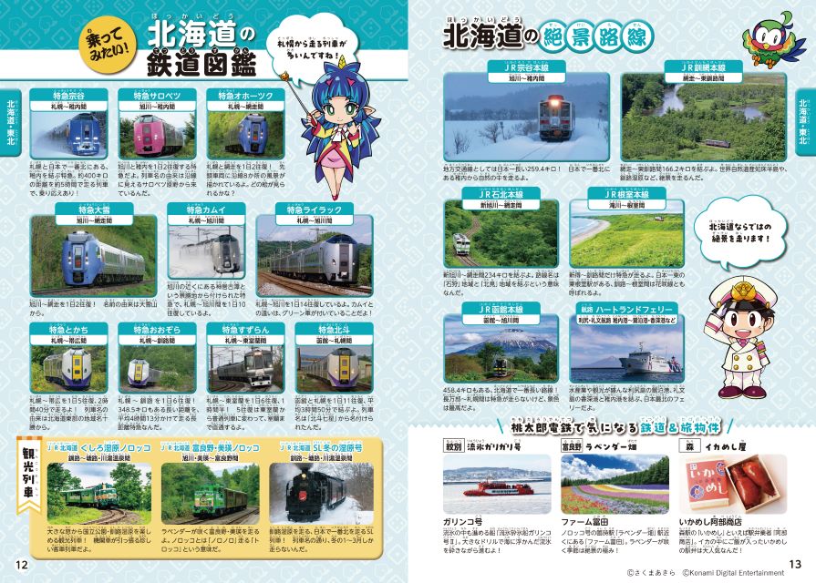 『桃太郎電鉄で楽しむニッポンの鉄道』発刊の画像