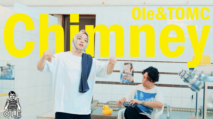 Ole×TOMC、コラボ楽曲「Chimney」MV公開　タイトルにちなみ埼玉県川口市の銭湯 喜楽湯にて撮影