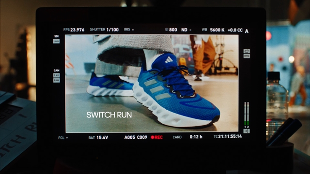 IMP. Webムービー adidas『SWITCH RUN』場面カット