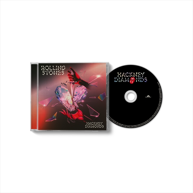 The Rolling Stones　アルバム『ハックニー・ダイアモンズ』展開図　CD（ジュエルケース仕様）