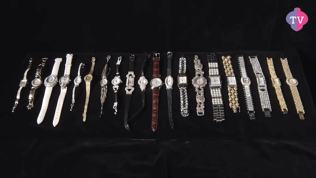 黒柳徹子、腕時計コレクションを公開の画像