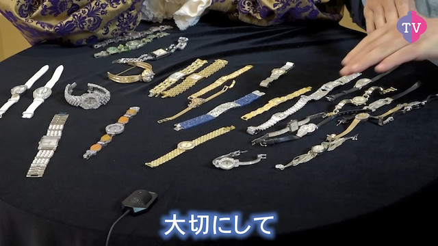 黒柳徹子、腕時計コレクションを公開の画像