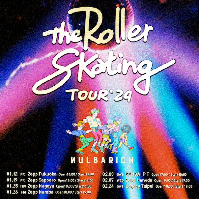 Nulbarich『The Roller Skating Tour ‘24』