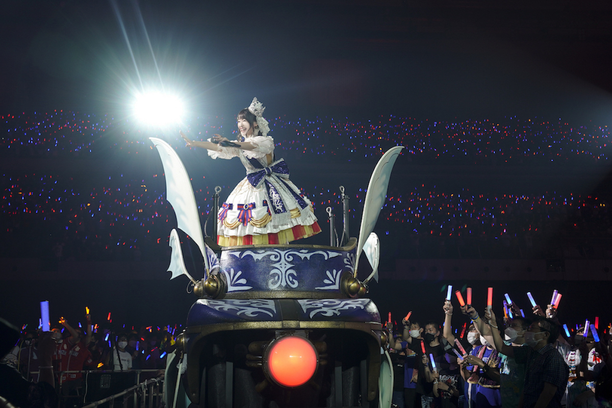 水樹奈々『animelo presents NANA MIZUKI LIVE PARADE 2023 supported by JOYSOUND』（画像提供＝キングレコード）