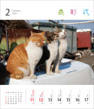 猫写真が満載の週めくりカレンダーの画像