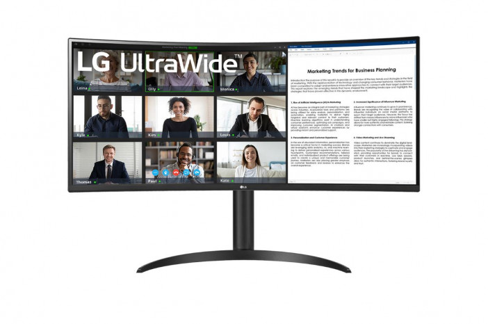 WQHDモニター2台分の横長大画面！　LGのゲーミングモニター「LG UltraGear」シリーズから『49GR85DC-B』が登場